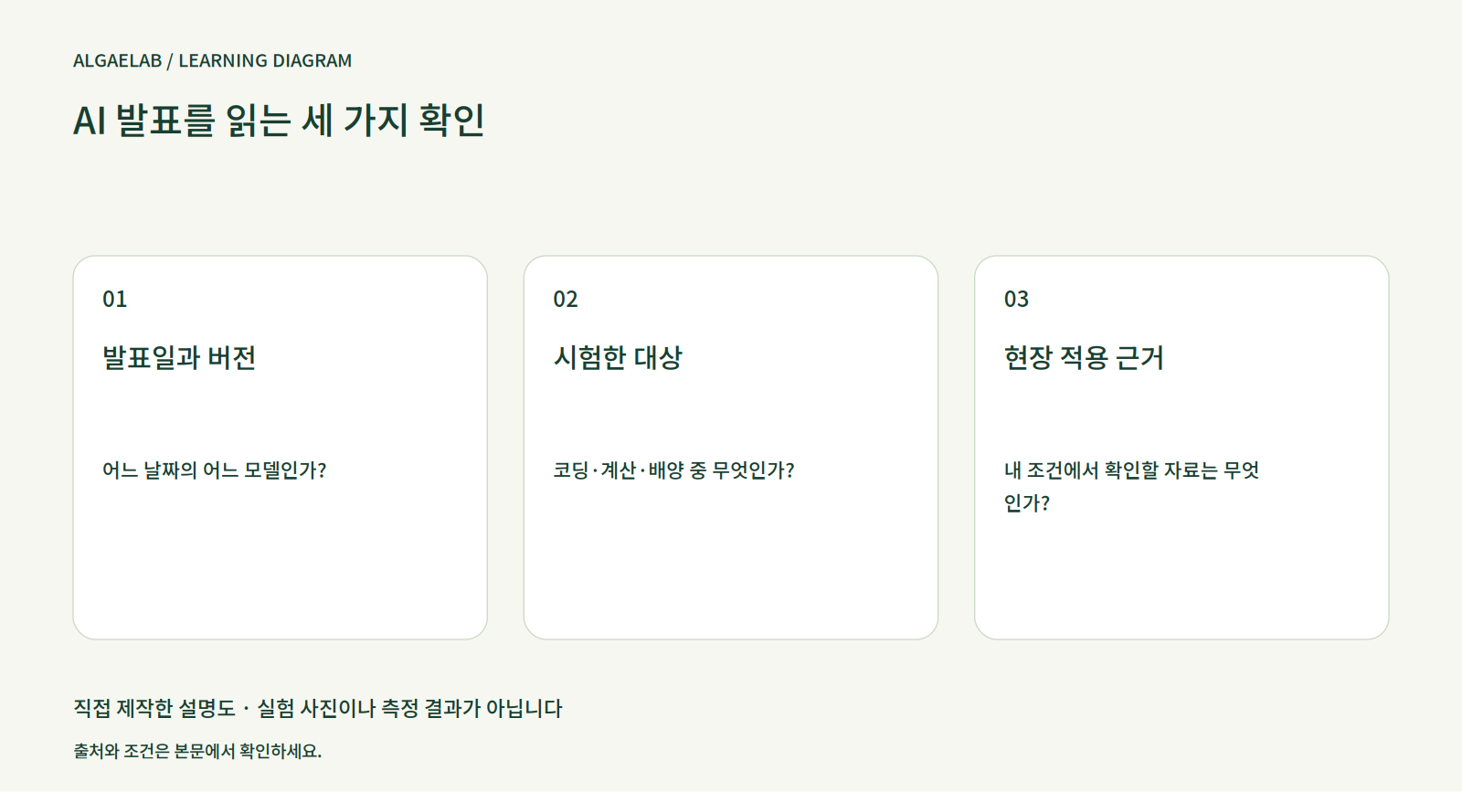 주간 AI — 2026년 6월 25일 자료 정정: 발표와 적용 구분하기