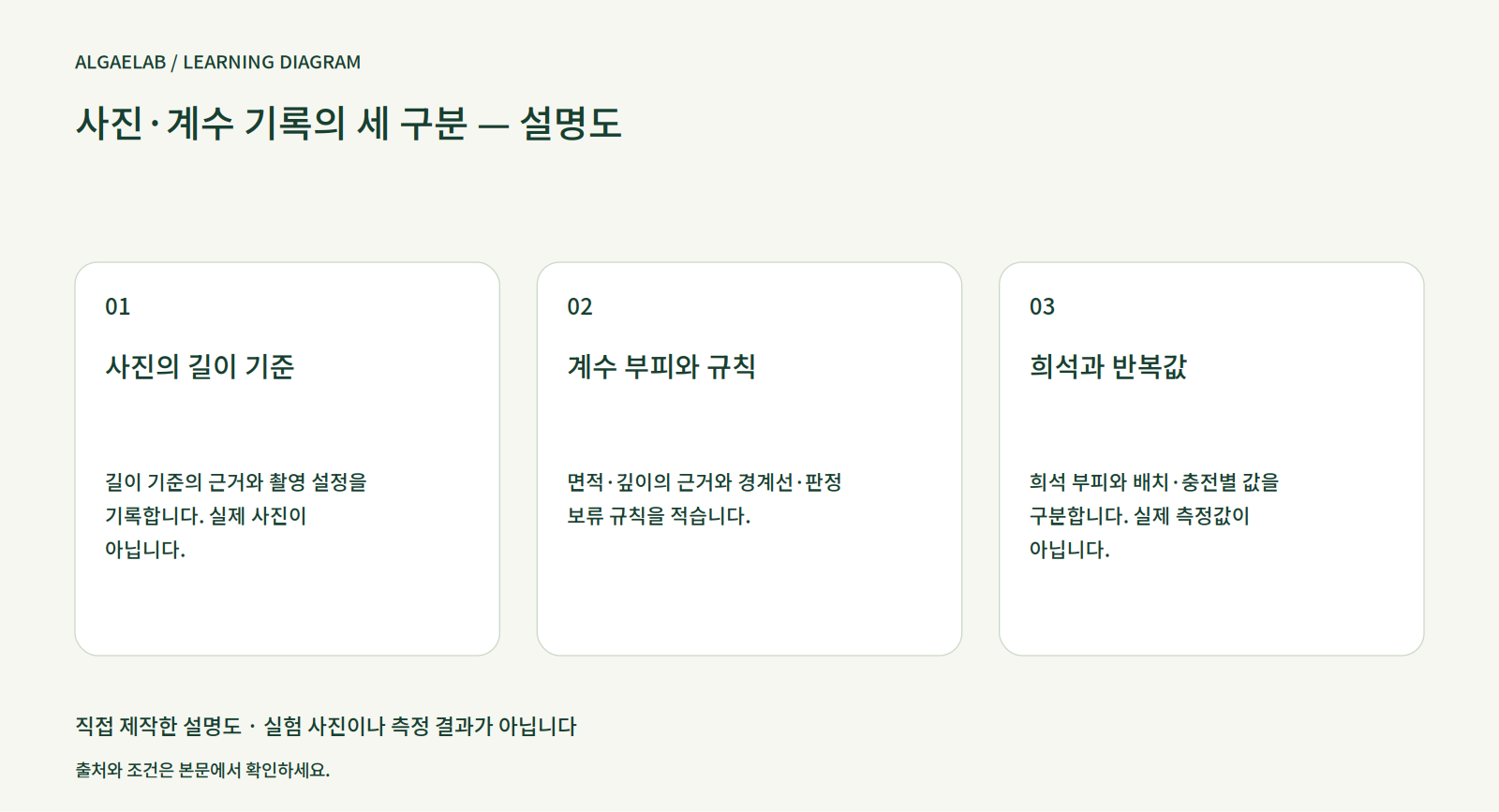 클로렐라 관찰 기록 — 사진과 계수 계산 예시